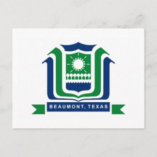 Beaumont Flag Postcard