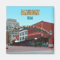 Beaumont Texas Downtown Crockett Street