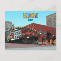 Beaumont Texas Downtown Crockett Street