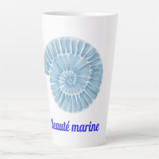 Beauté marine latte mug