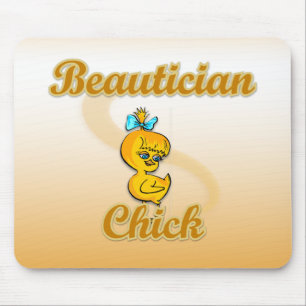 Beautician Chick Mouse Mat