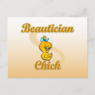 Beautician Chick Postcard