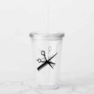 Beautician Design Acrylic Tumbler