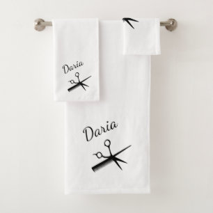 Beautician Design Personal Bath Towel Set