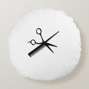 Beautician Design Round Cushion