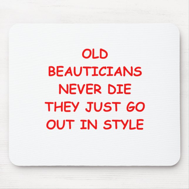 BEAUTician Mouse Mat (Front)