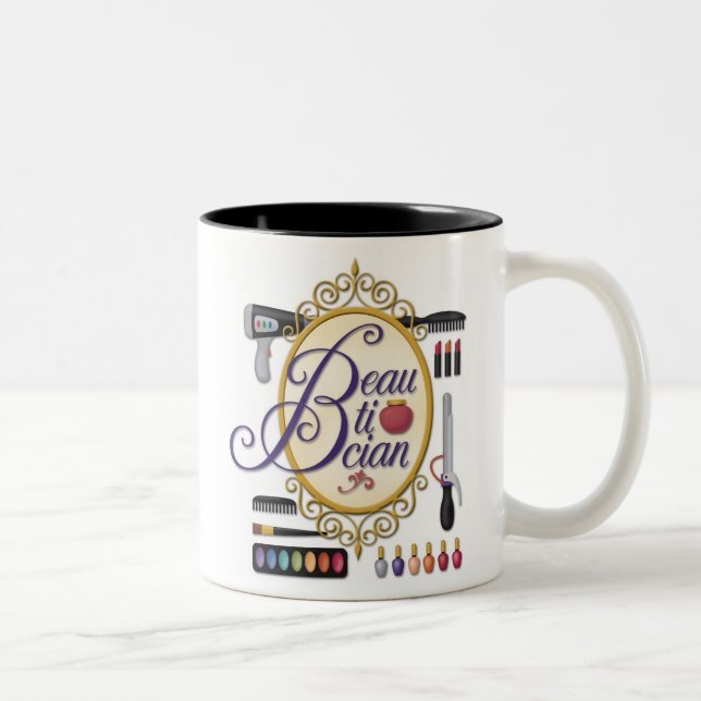 “Beautician” Mug (Right)