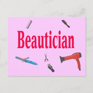 Beautician Postcard