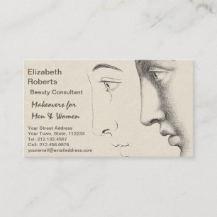 Beautician, Salon or Designer French Classic Business Card
