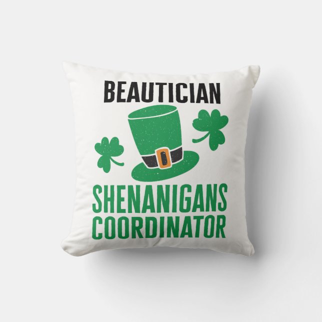 Beautician Shenanigans Coordinator Cushion (Front)