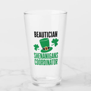 Beautician Shenanigans Coordinator Glass