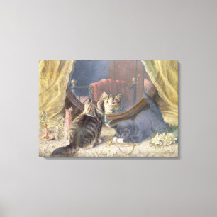 Beauties Toilet Canvas Print