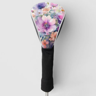 Beautifu My Life, Blossoming Forth Golf Head Cover