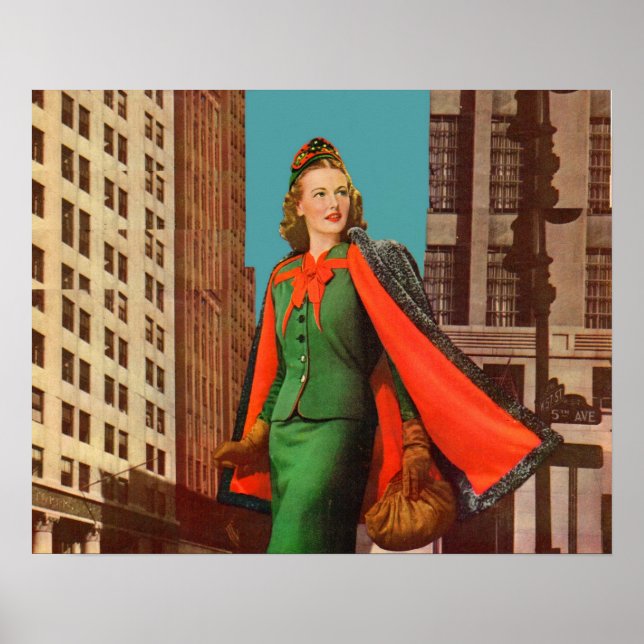 beautiful 1940s uptown girl poster (Front)