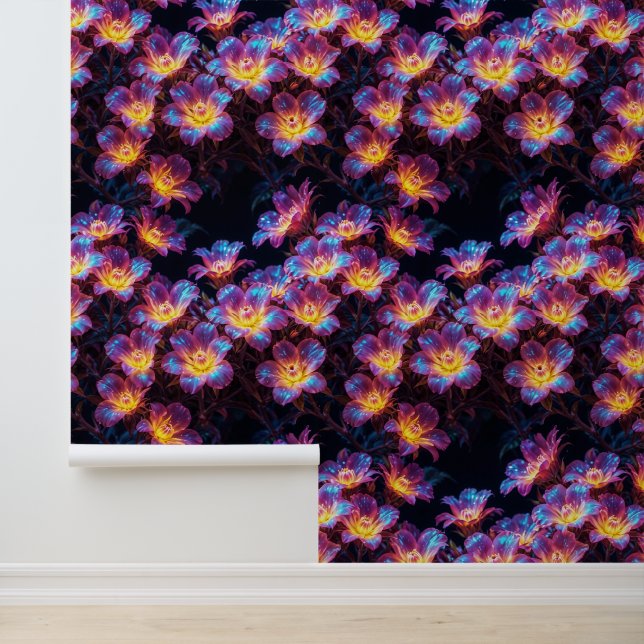 Beautiful 3D glowing wallpaper (Application)