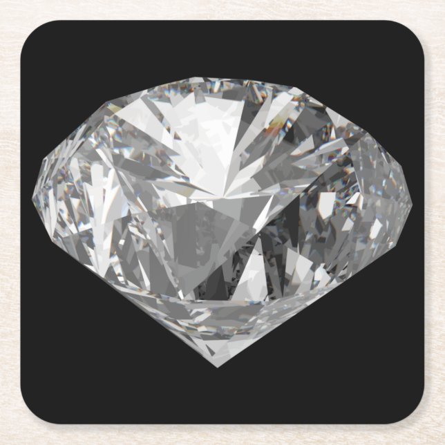 Beautiful 5 Carat Diamond Coaster Set (Front)