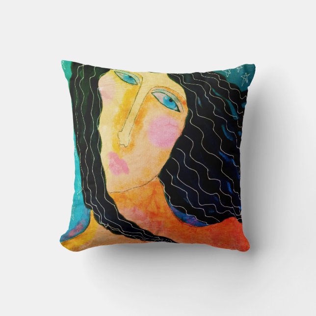 Beautiful Abstract Art Cushion (Front)