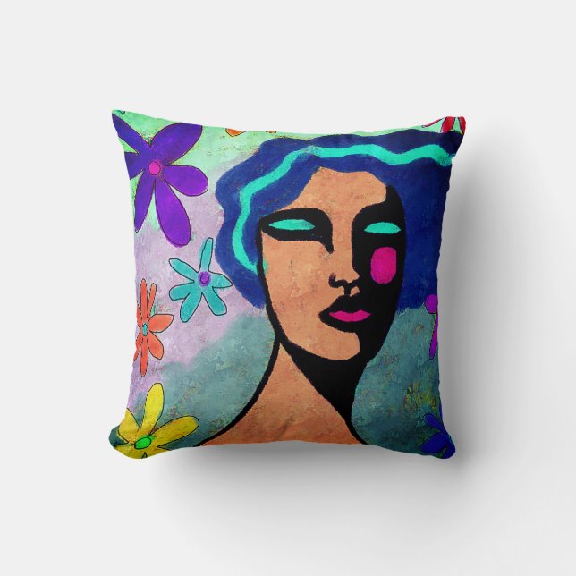 Beautiful Abstract Art Cushion (Front)