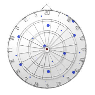 beautiful abstract art dartboard
