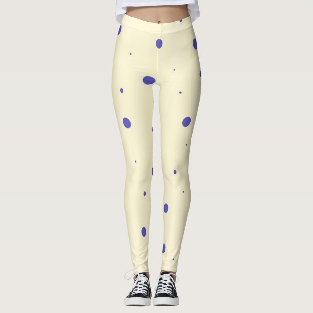 beautiful abstract art leggings (Front)
