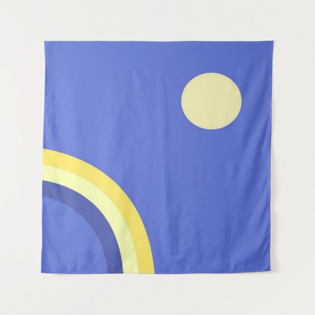 beautiful abstract art tapestry (Front)