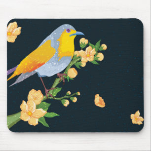 Beautiful Abstract Birds Mouse Mat