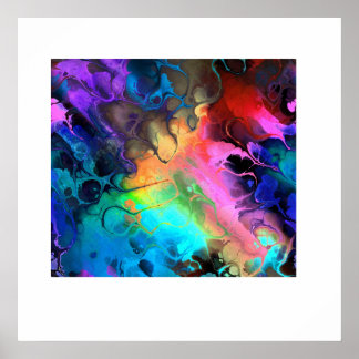 Beautiful Abstract Colourful Art Print