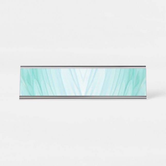 Beautiful Abstract  Desk Name Plate (Front)