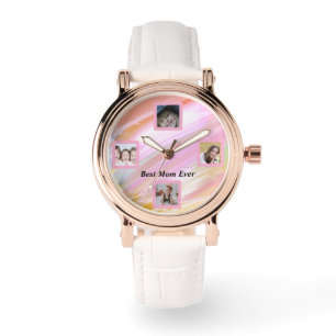 Beautiful Abstract Elegant Rose Gold Watch