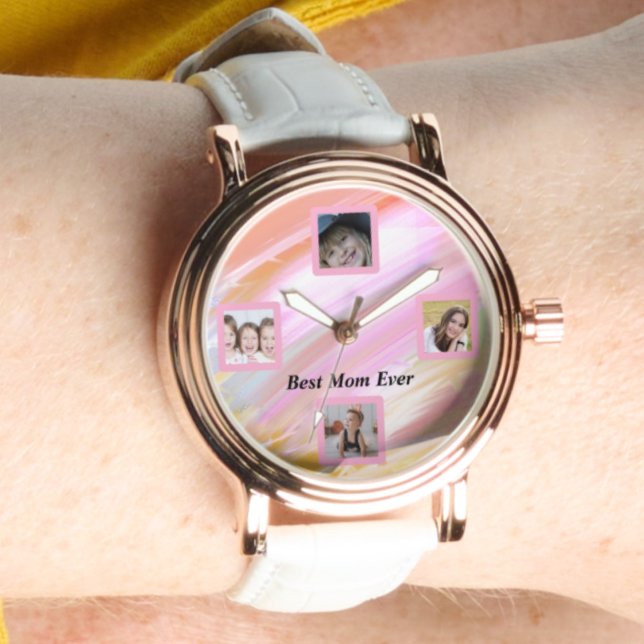Beautiful Abstract Elegant Rose Gold Watch (Creator Uploaded)