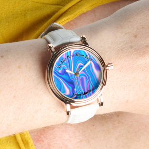 Beautiful Abstract Elegant Rose Gold Watch