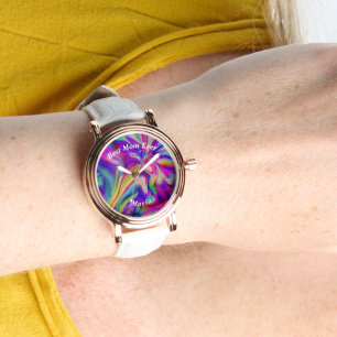 Beautiful Abstract Elegant Rose Gold Watch