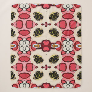 Beautiful abstract ethnic seamless patternabstract sherpa blanket