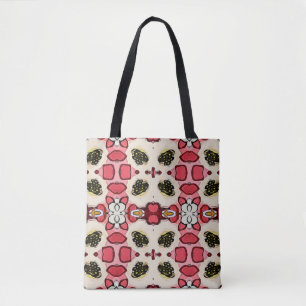 Beautiful abstract ethnic seamless patternabstract tote bag