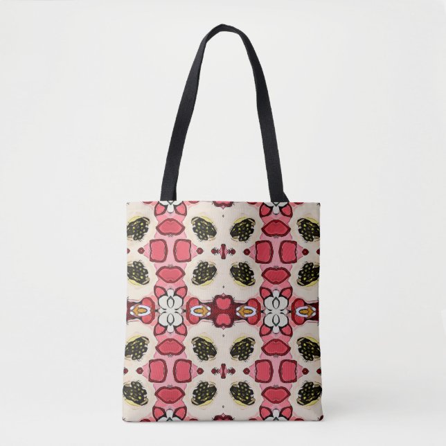 Beautiful abstract ethnic seamless patternabstract tote bag (Front)