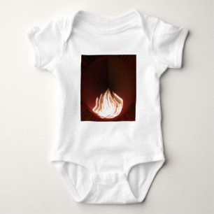 Beautiful Abstract Flame Art Print Baby Bodysuit