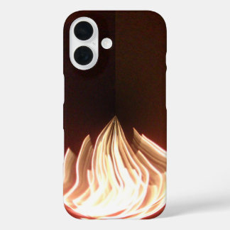 "Beautiful Abstract Flame" Art Print iPhone 16 Case