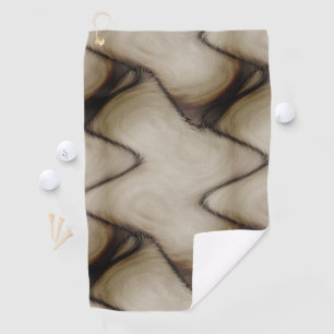 Beautiful Abstract Leave a Long Lasting Impression Golf Towel