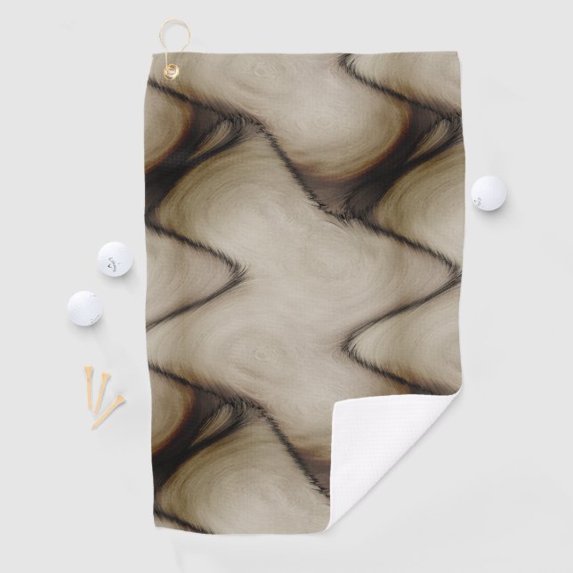 Beautiful Abstract Leave a Long Lasting Impression Golf Towel (InSitu)