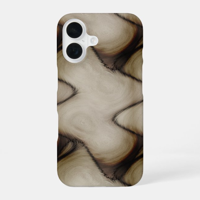 Beautiful Abstract Leave a Long Lasting Impression iPhone 16 Case (Back)