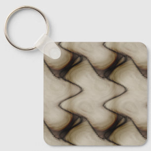 Beautiful Abstract Leave a Long Lasting Impression Key Ring