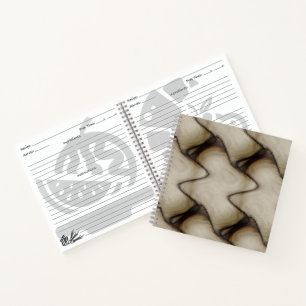 Beautiful Abstract Leave a Long Lasting Impression Notebook