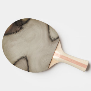 Beautiful Abstract Leave a Long Lasting Impression Ping Pong Paddle