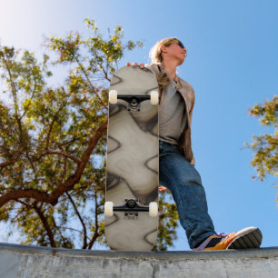 Beautiful Abstract Leave a Long Lasting Impression Skateboard