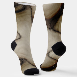 Beautiful Abstract Leave a Long Lasting Impression Socks