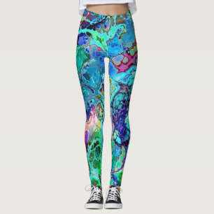 Beautiful abstract Marble Leggings