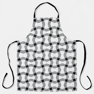 Beautiful abstract ornamental background, black, g apron
