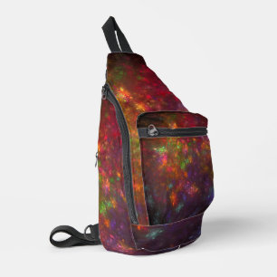 Beautiful abstract sling bag