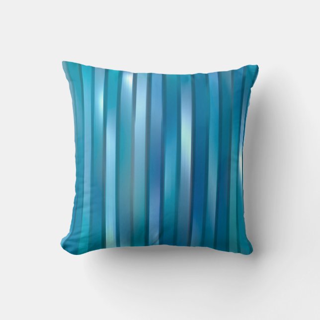 Beautiful abstract vertical blue background with l cushion (Front)