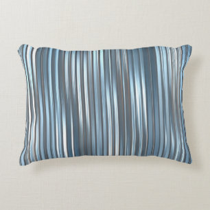 Beautiful abstract vertical blue background with l decorative cushion